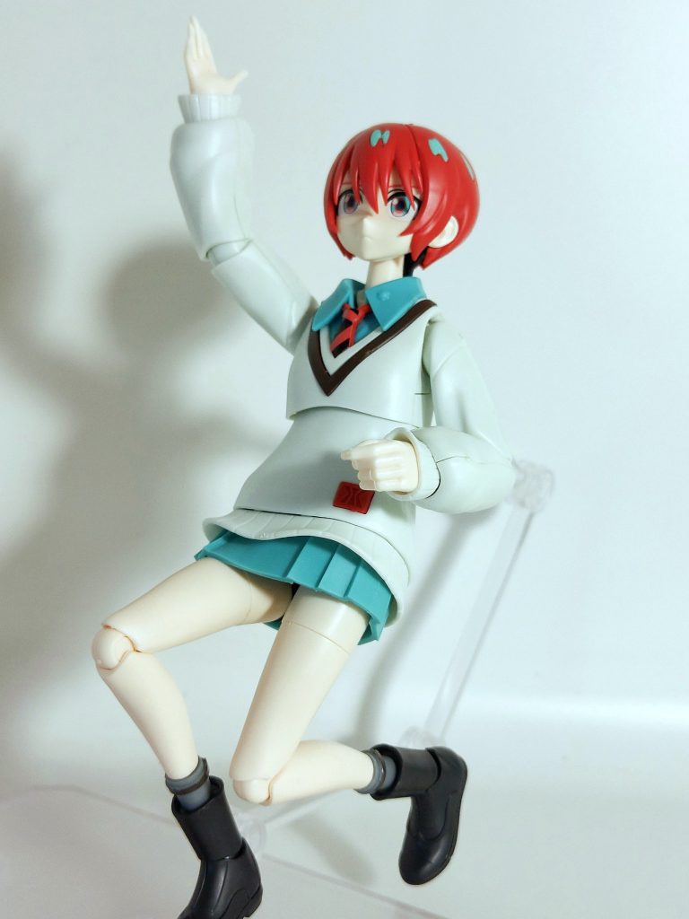 ↑万博ガンダムと同じポーズ