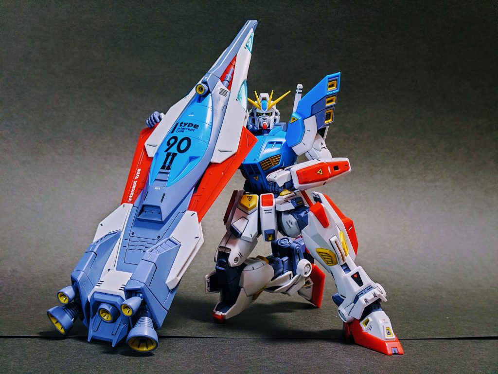 シールドに貼ったデカールも目立ってカッコいい機体になりました〜 ミッションパックも並行して作ってたのでそれはまた後日 しかし、ミッションパックは…なかなかの沼ですな………