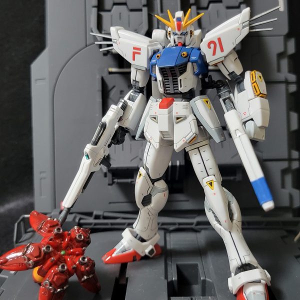 HGUC  GUNDAM F91　&…