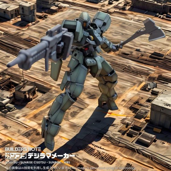 HG グレイズ 成形色＋部分塗装