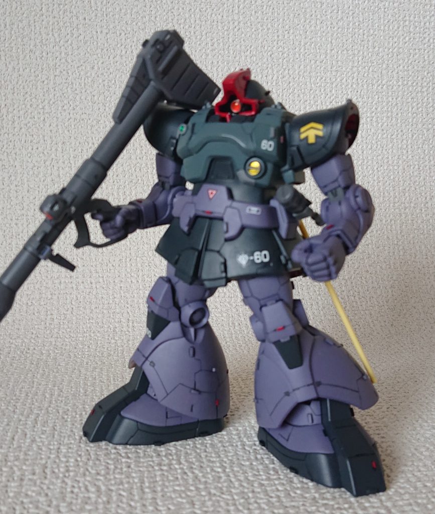 寡黙でプロ意識が高いマッシュ😒(しつこくないディテールアップで作成。デカールも控え目に☺️これぐらいの改造がちょうど良き)