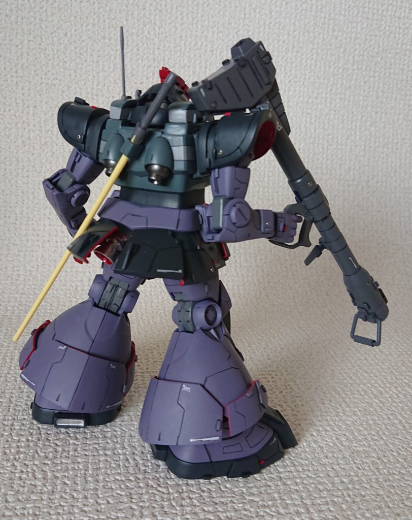 リーダーで冷静沈着なガイア😆(気合いを込めて、もりもりとディテールアップしながら制作。ゴテゴテしすぎたよ😅フミダイニシナイデ)