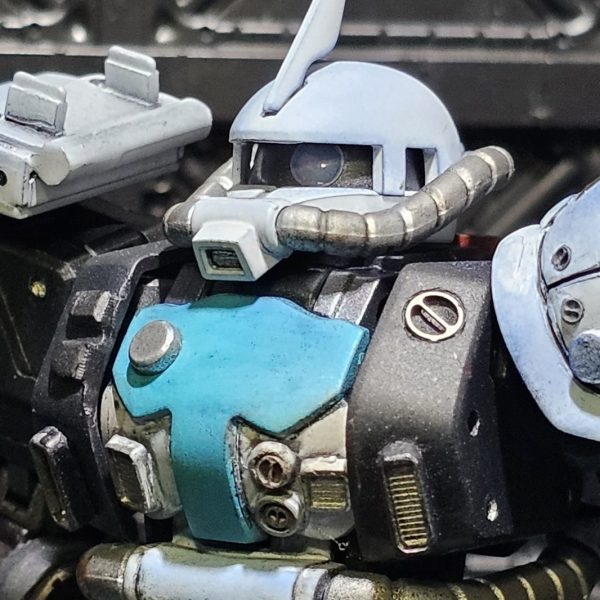 RGモドキ HGUC ザクⅡ 初音ミク仕様