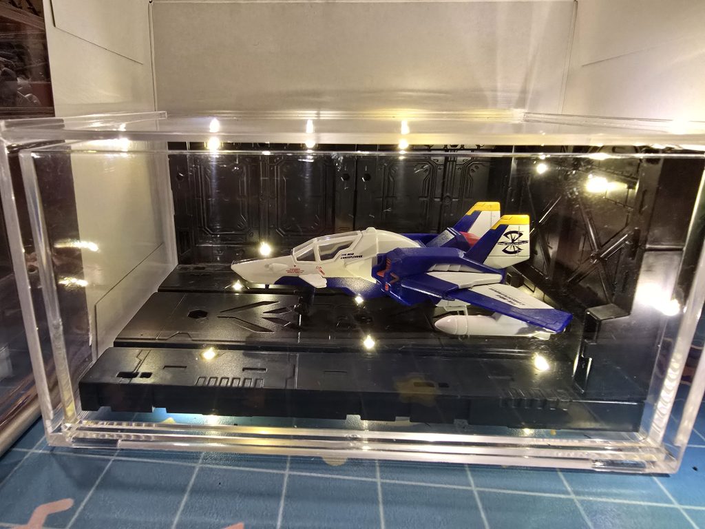 コア・ファイターセレクションのコアスプレンダーの簡易な格納庫