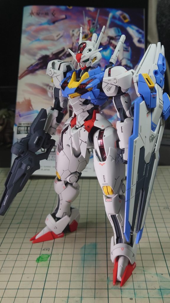 ガンダムエアリアル–2枚目/制作者：あれく myT 積みプラ崩したい