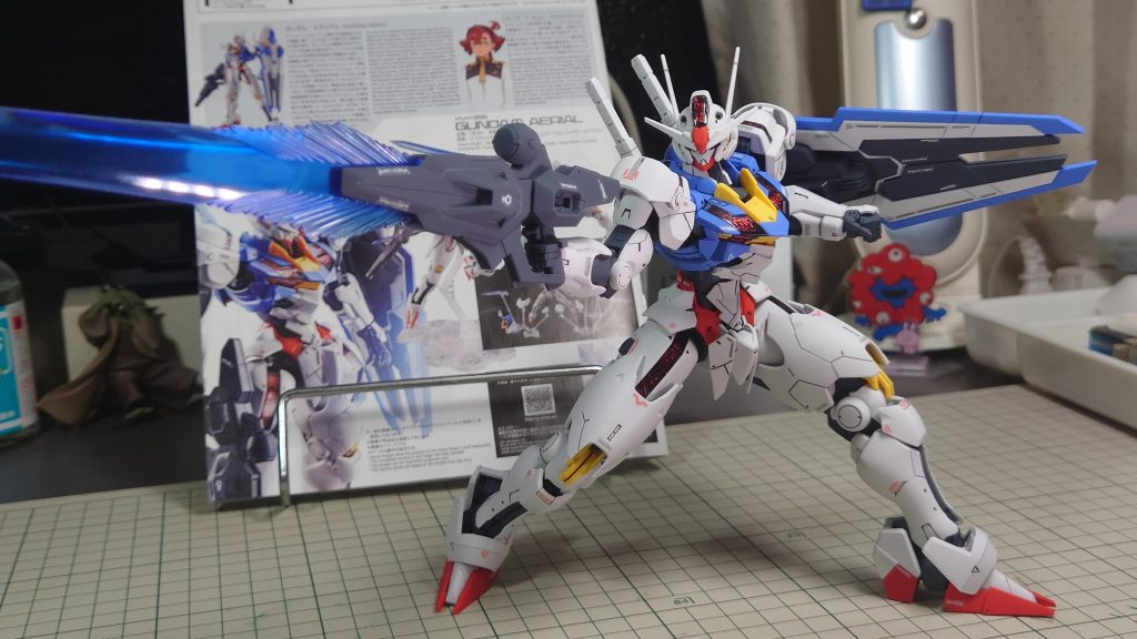 ガンダムエアリアル–3枚目/制作者：あれく myT 積みプラ崩したい