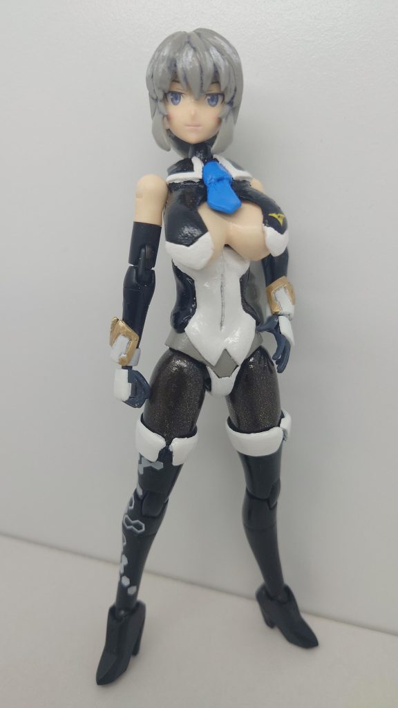 GBNのダイバーという設定なのでパーツ交換でダイバー形態になれます。乳暖簾は完全に自分の趣味です( ﾃﾞｭﾌﾃﾞｭﾌﾌﾌ)