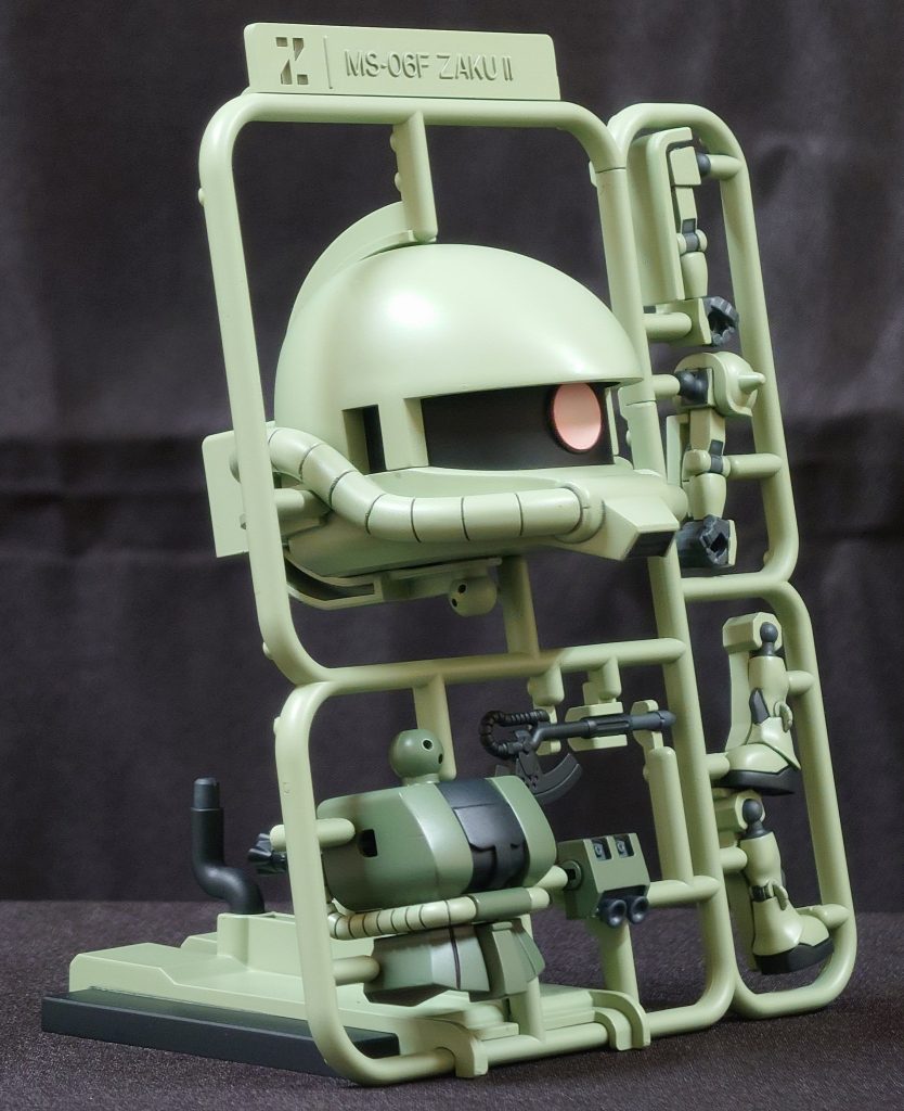 これはこれで良い気分転換になりました。機会があればガンプラくん、シャアザクくんも挑戦したいです。