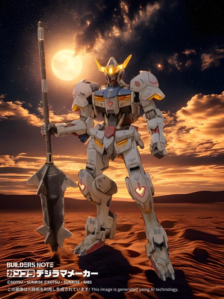 HG バルバトス 成形色＋部分塗装＋ウェザリング仕上げ