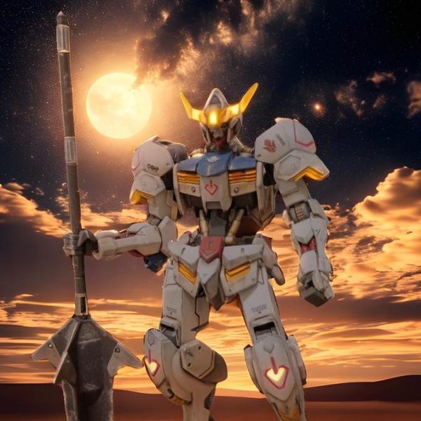 HG バルバトス 成形色＋部分塗装＋ウェザリング仕上げ