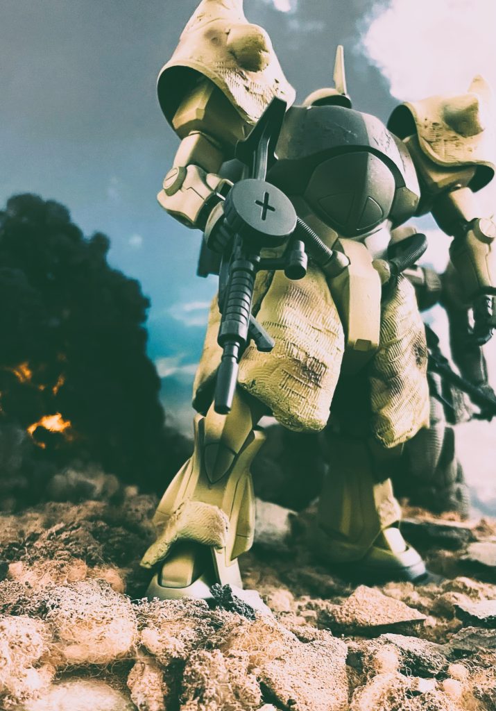 MS-07 グフ ~ジオンの再興より~–7枚目/制作者:SH