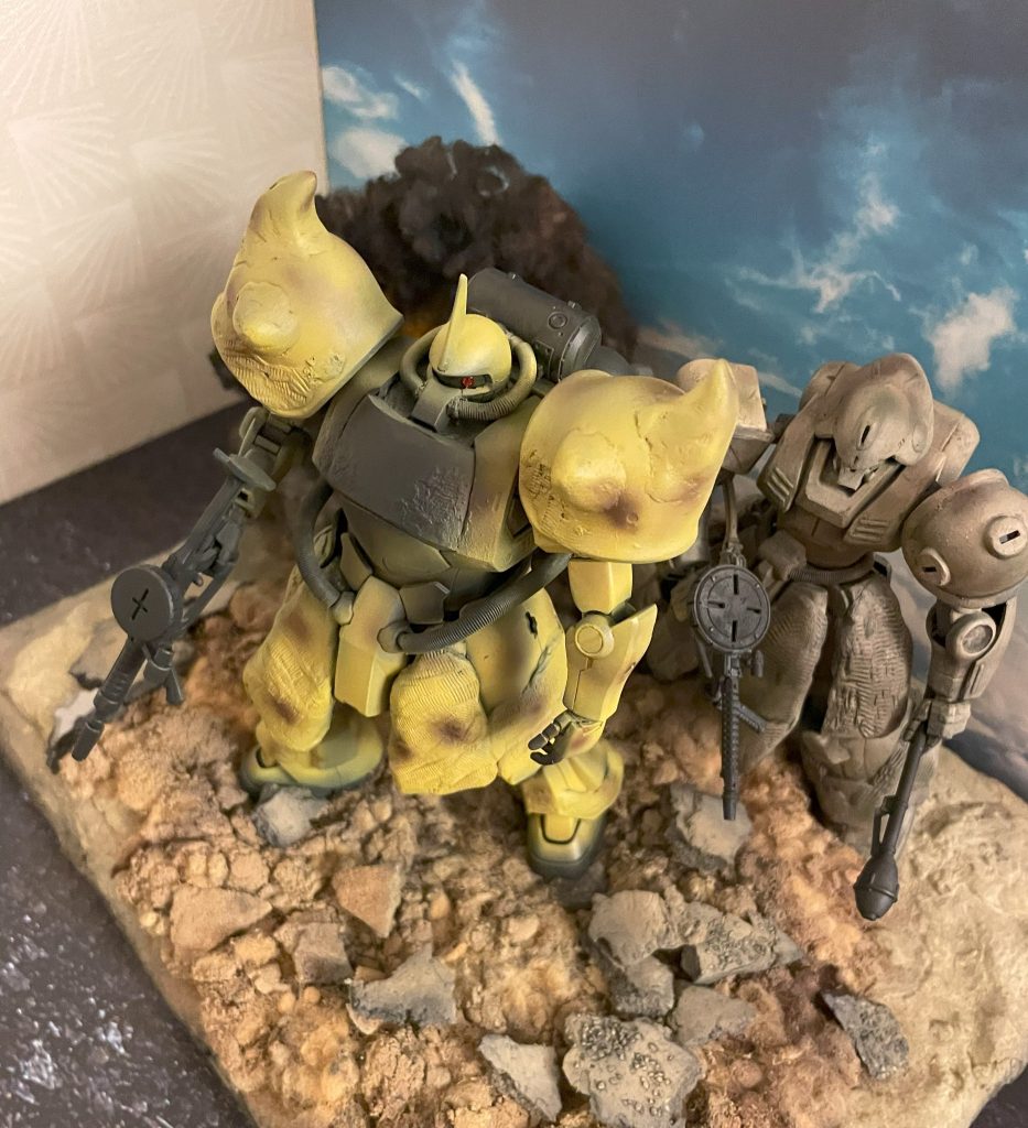 ジオラマ鳥観図となります。