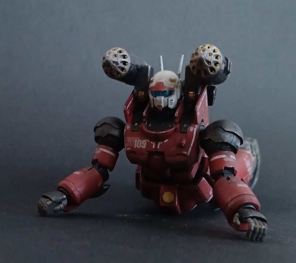 しばらくの間ガンキャノンの勇ましくも逞しい勇姿をご鑑賞下さいませ。