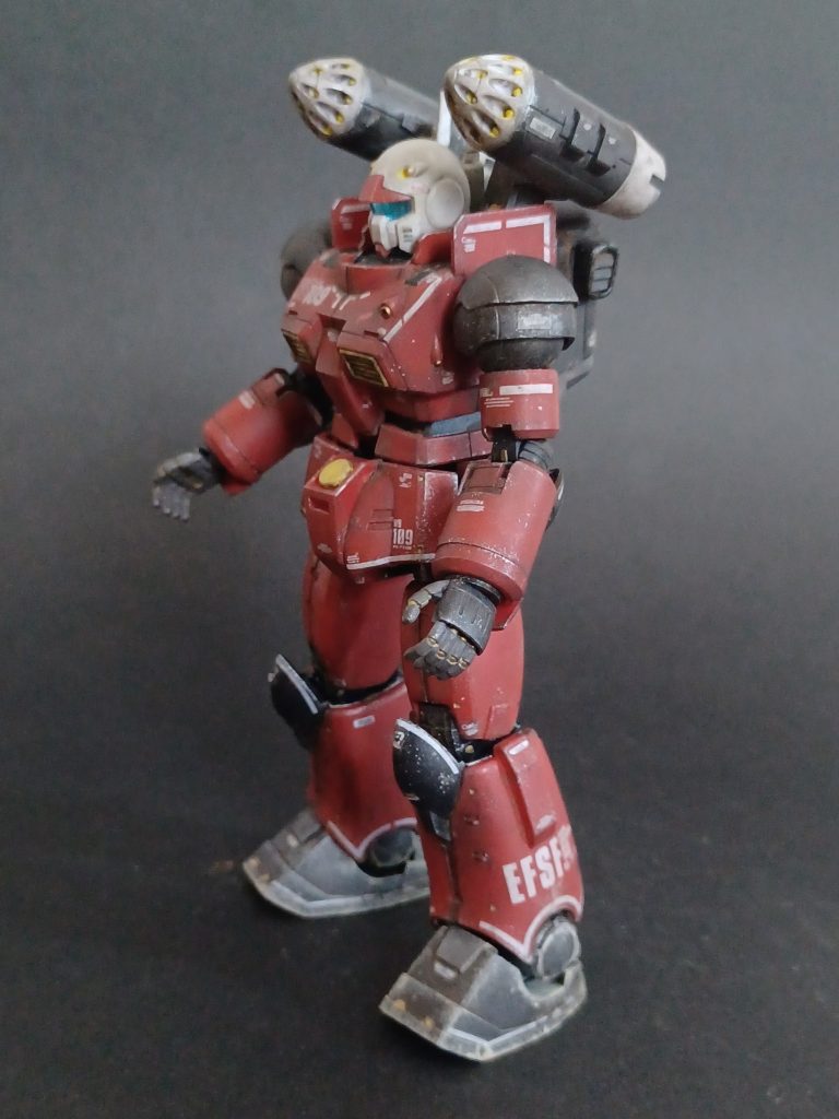 HG 1/144 ガンキャノン(ククルス・ドアンの島版)リアルタイプカラー風–7枚目/制作者:@ウソつきカモメ