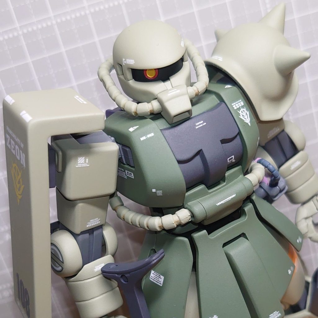 ザクⅡ・初期生産型ザクⅡ｜ガケフチさんのガンプラ作品｜GUNSTA
