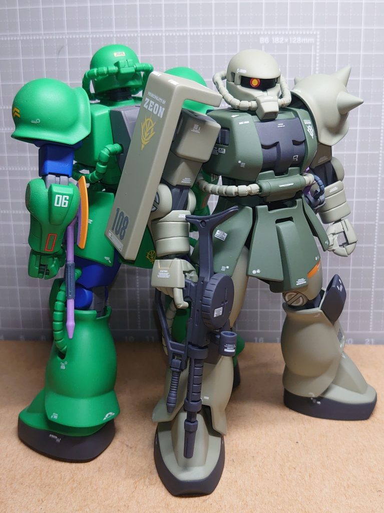 ザクⅡ・初期生産型ザクⅡ–6枚目/制作者：ガケフチ