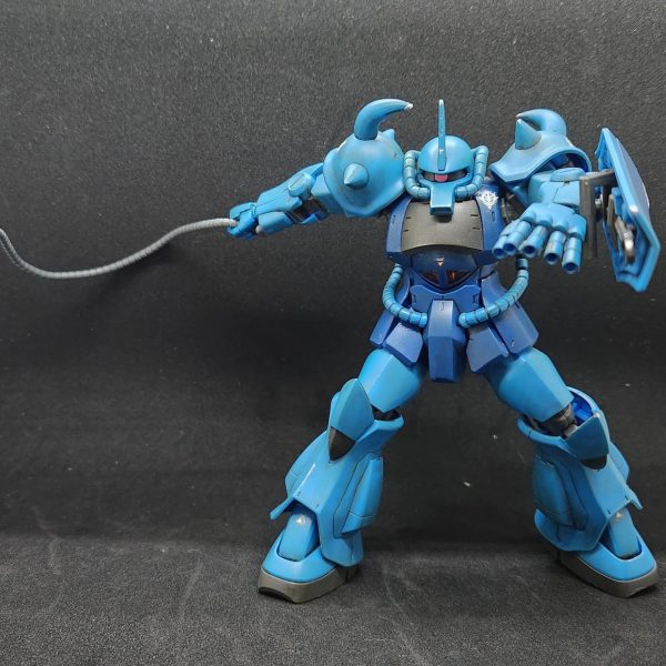 HGUC グフ(成型色+ウェザリング仕上げ)