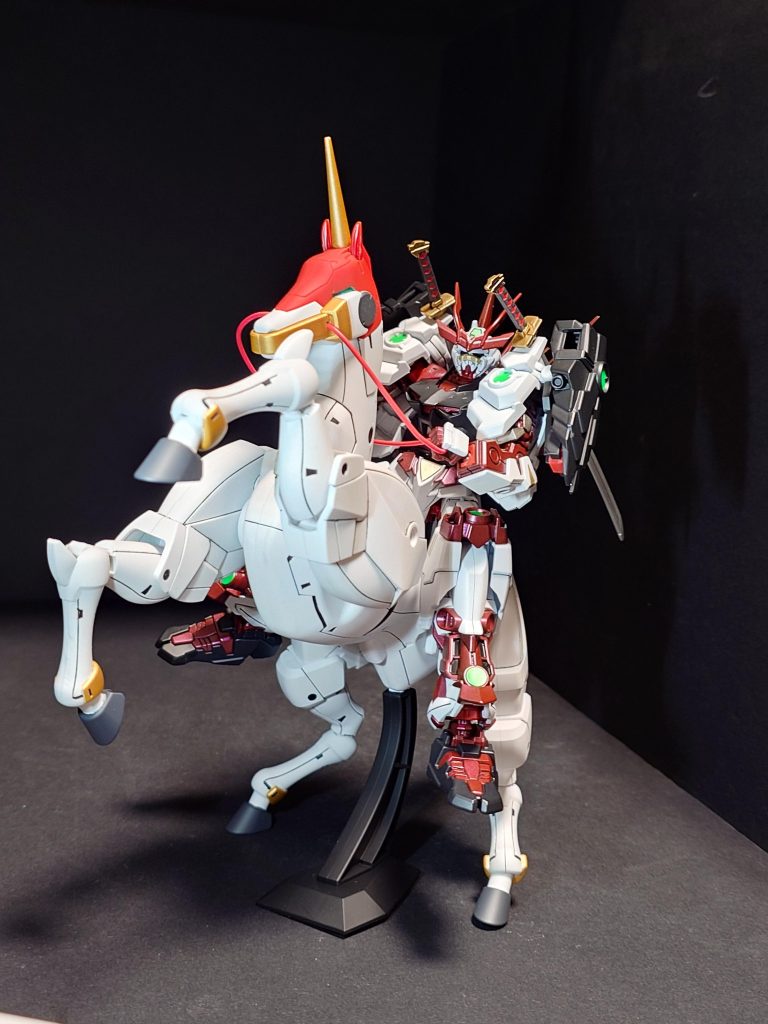 HGBF 戦国アストレイ頑駄無+HGFC 風雲再起–3枚目/制作者:デンマイ