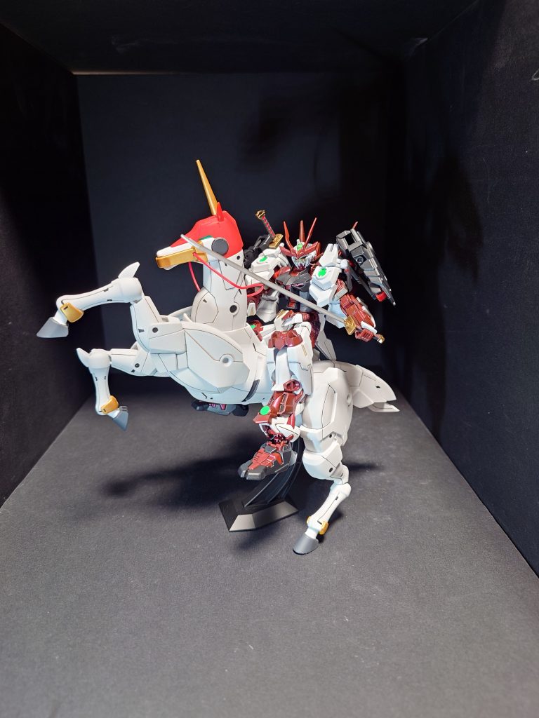 HGBF 戦国アストレイ頑駄無＋HGFC 風雲再起