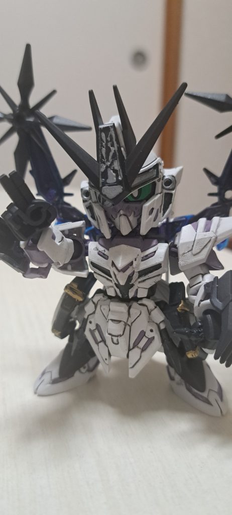 週末のSD　才蔵ガンダムデルタカイ