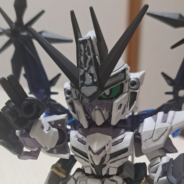 週末のSD　才蔵ガンダムデルタカイ
