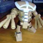 各関節のポリキャップ化、可動域の範囲増大、後ハメ加工、出来る限り旧キットのイメー[…]