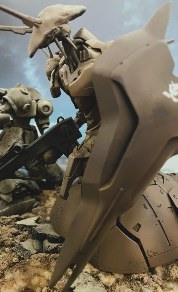 近めのアングルからのショットです。