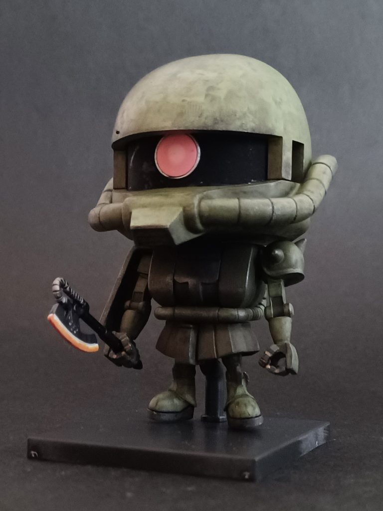 清水式でザクプラくんを塗ってみたの巻
