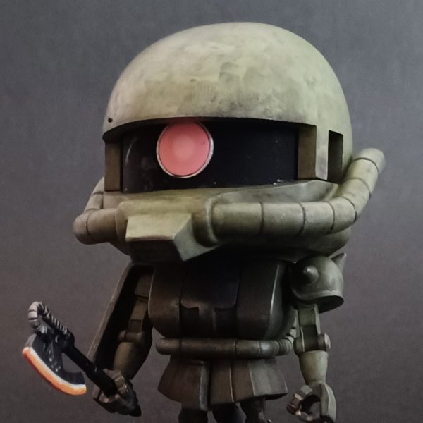 清水式でザクプラくんを塗ってみたの巻