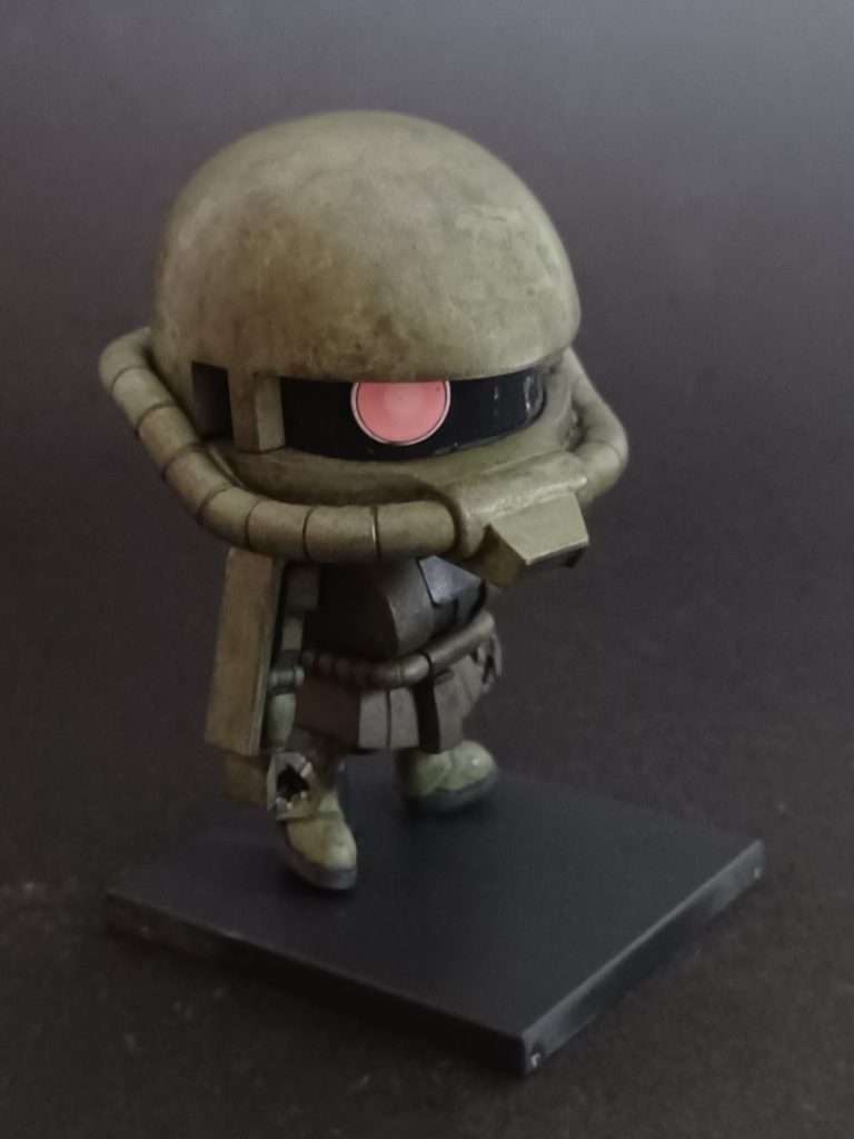 清水式で塗ったことで色合いが複雑になり良い具合になった。