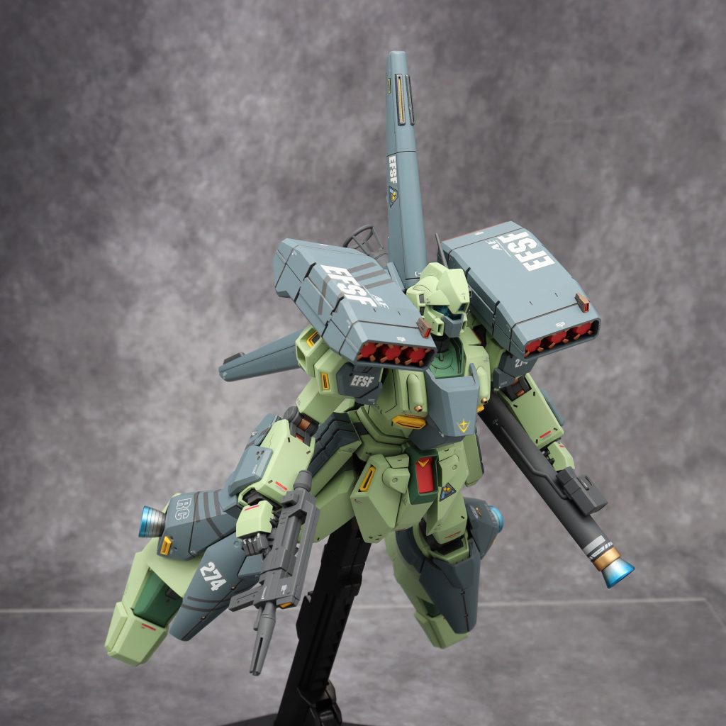 MG 1/100 RGM-89S スタークジェガン【プレミアムバンダイ】–3枚目/制作者：FUZITAKU