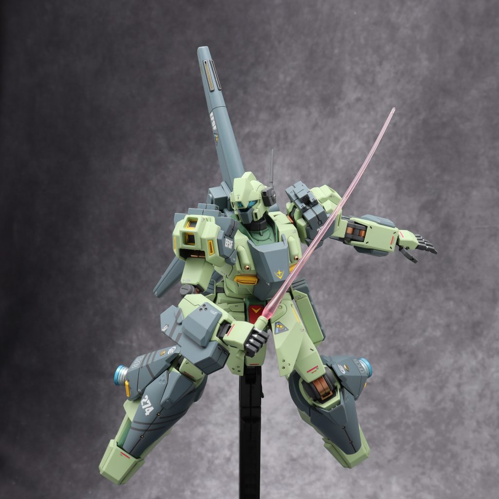 MG 1/100 RGM-89S スタークジェガン【プレミアムバンダイ】–4枚目/制作者：FUZITAKU