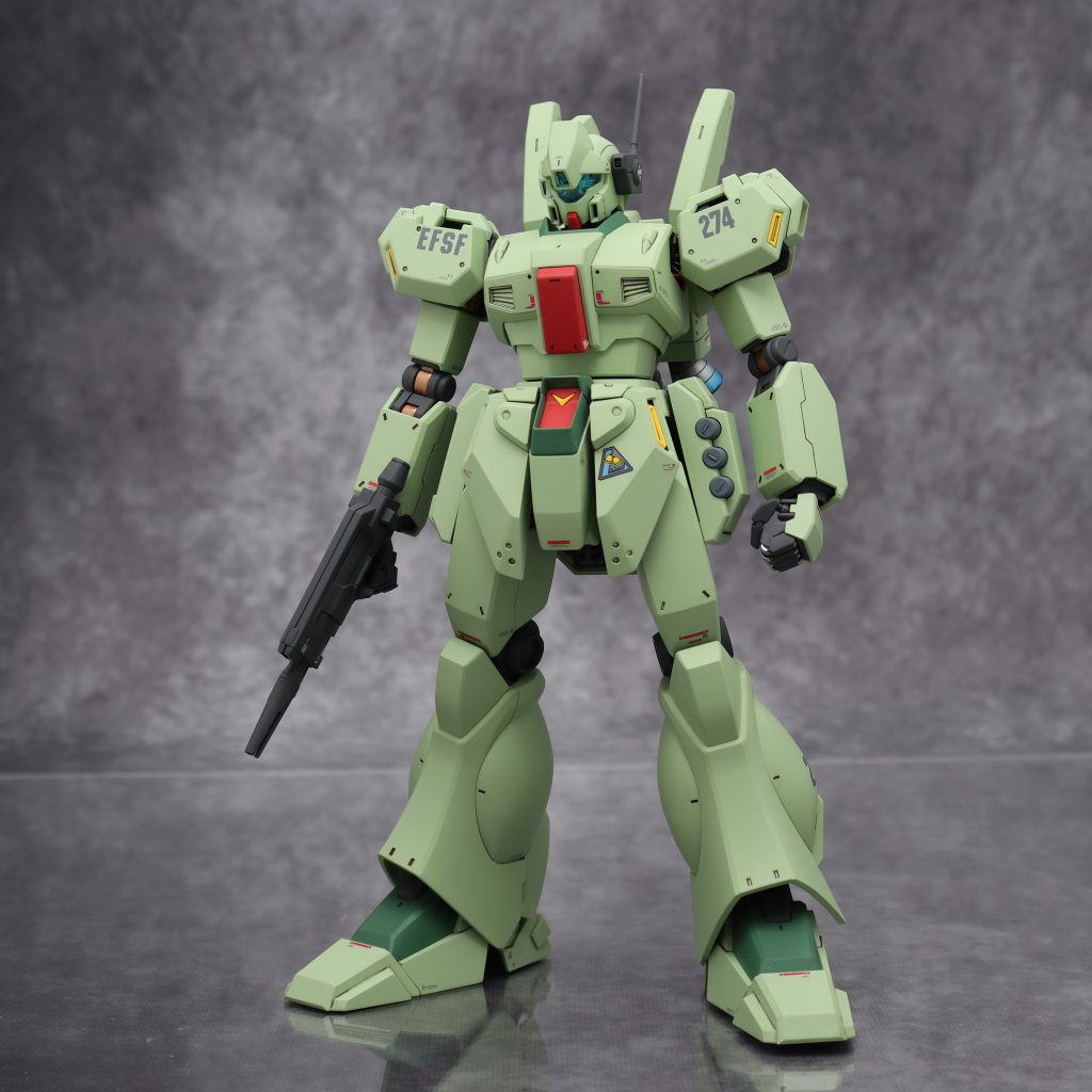MG 1/100 RGM-89S スタークジェガン【プレミアムバンダイ】–4枚目/制作者：FUZITAKU