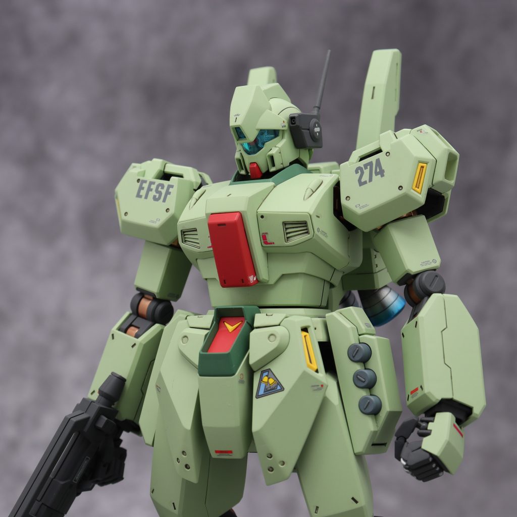 MG 1/100 RGM-89S スタークジェガン【プレミアムバンダイ】–7枚目/制作者：FUZITAKU