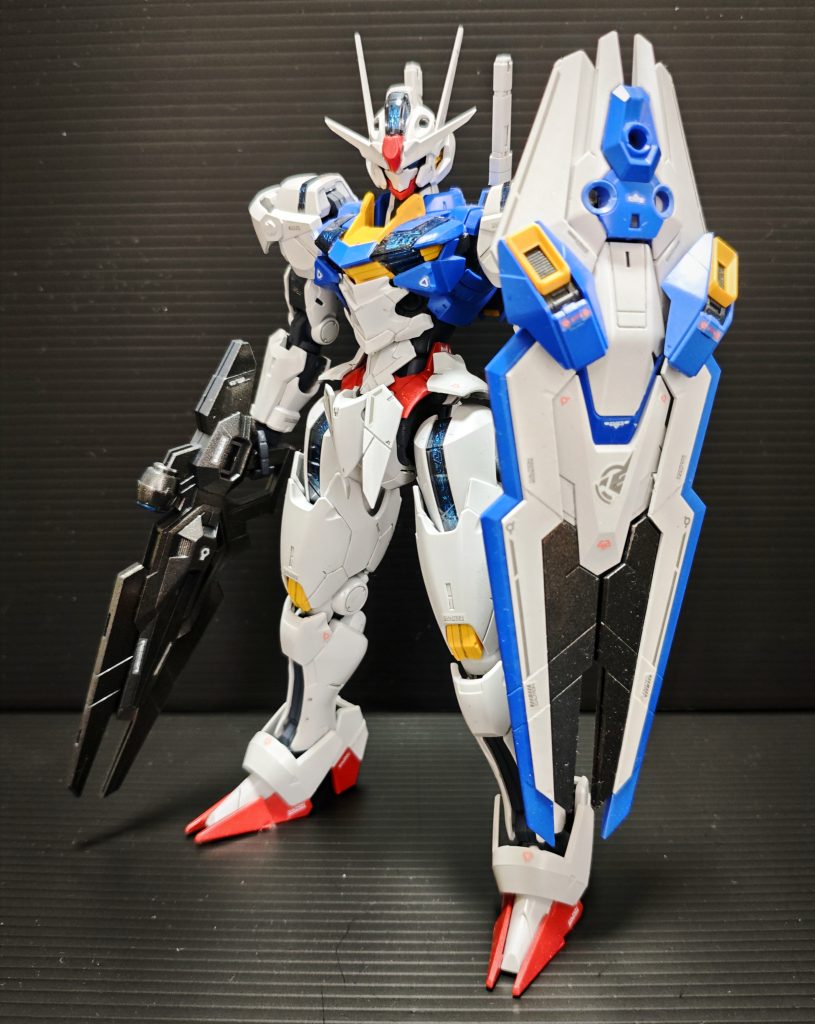 フルメカニクスエアリエルのパーメットスコア6カラー、シェルユニットをブルーメタリックにしています