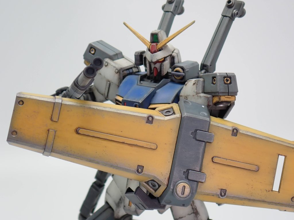 一番気に入ってるのは盾かも(gundam-kao5)