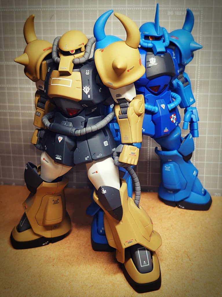 グカスは何機か製作しましたが、リバイブは今回が初めてです。旧は作ったことあったので、カッコよくなりすぎてて驚きましたw今回もご覧いただきありがとうござました！