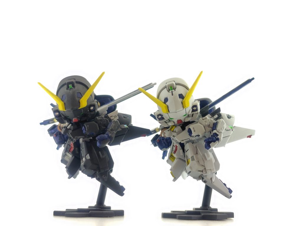 白ウサギと黒ウサギ