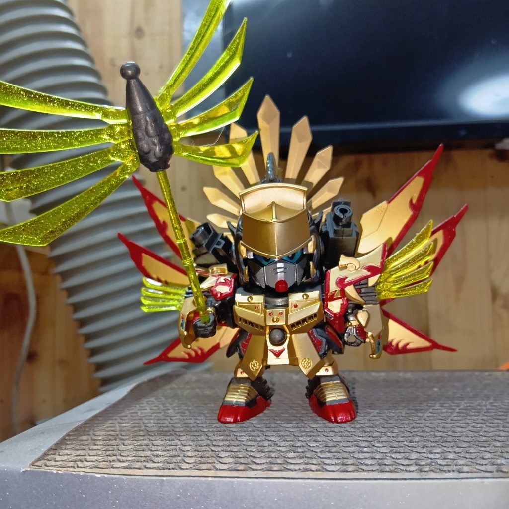 超武将モード。バックパックが重くて、手に持つ武器でバランスを取らないと自立できませんｗ