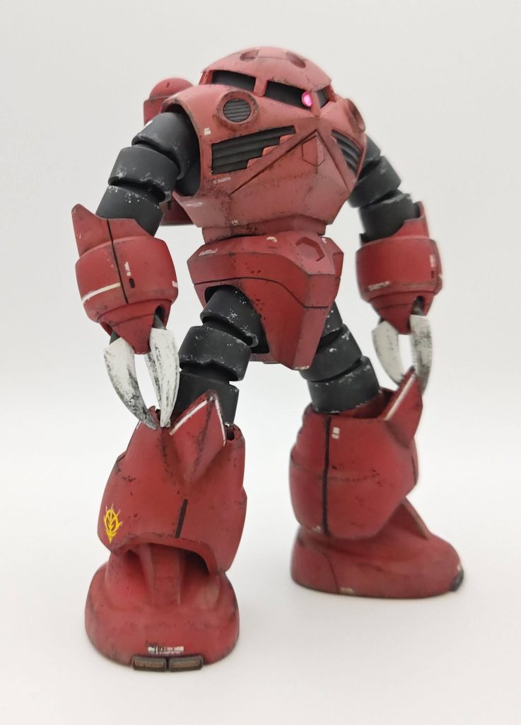 今回も同じくアクリジョン+エアブラシでやっています。今回はいろいろ予想外のことが起きて大変でした。