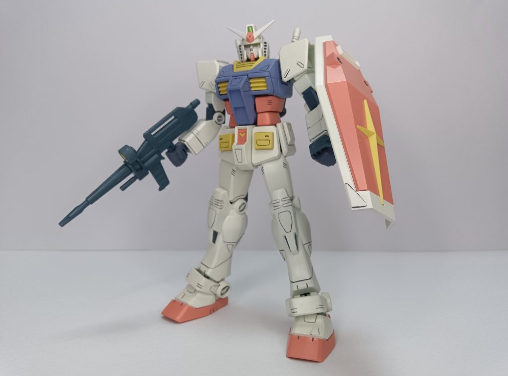 旧HG説明書風EGガンダム･セイラマスオカラーを添えて