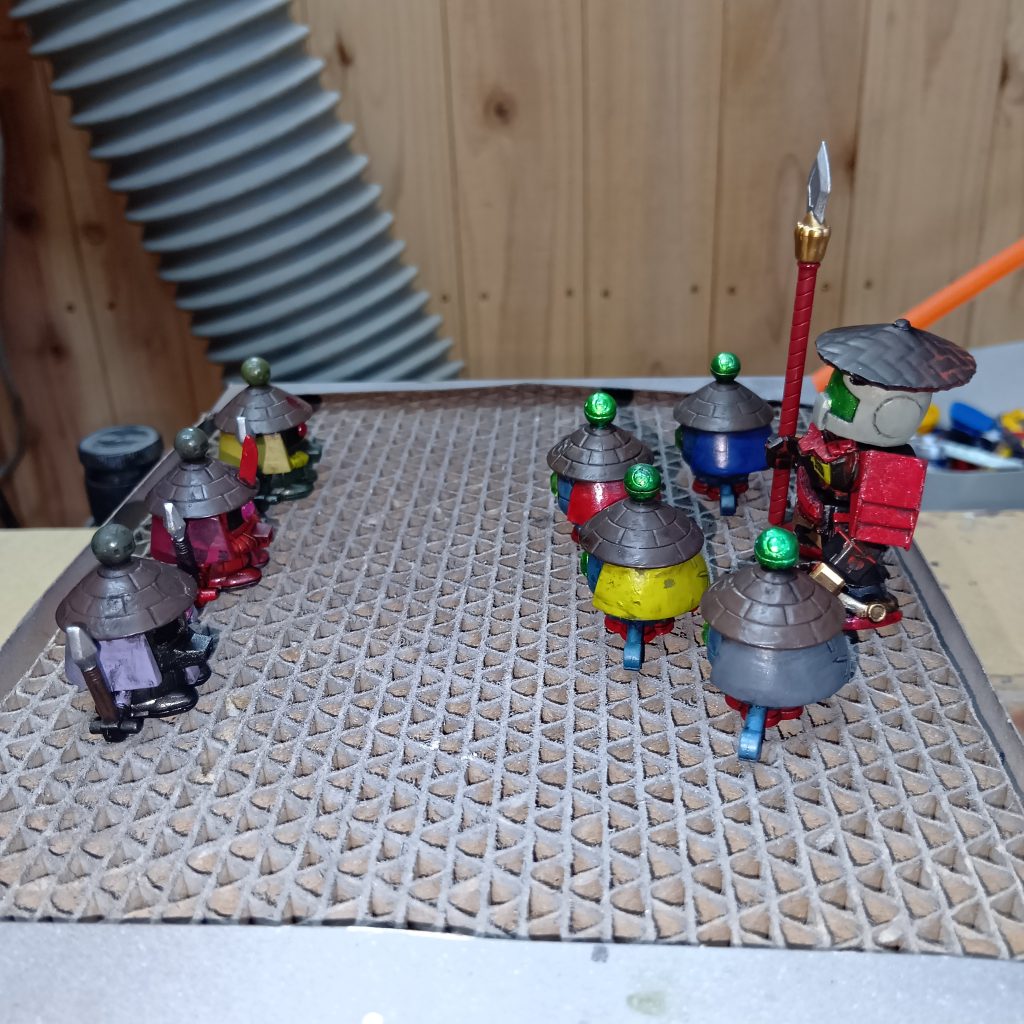 足軽璽武が入ったとしても、1年戦争のア・バオア・クー決戦を見てるとまだまだ足りない気がする💦