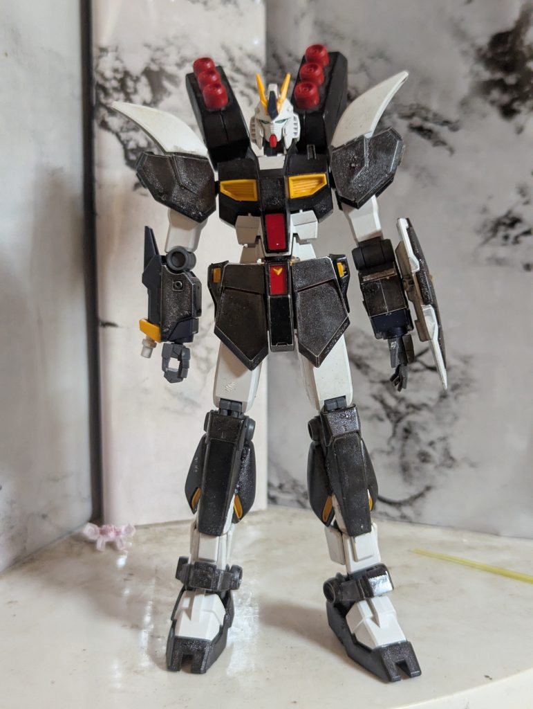 脚は1センチ程延長しウォーリアぽくしてます。