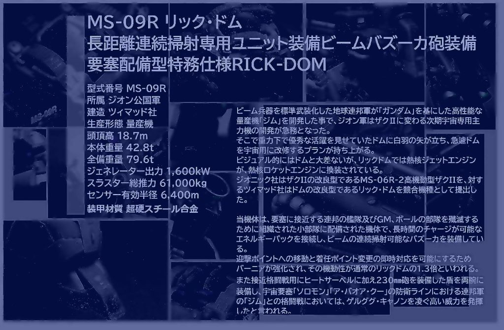 要塞配備特務仕様リックドム–5枚目/制作者:HITOHITO