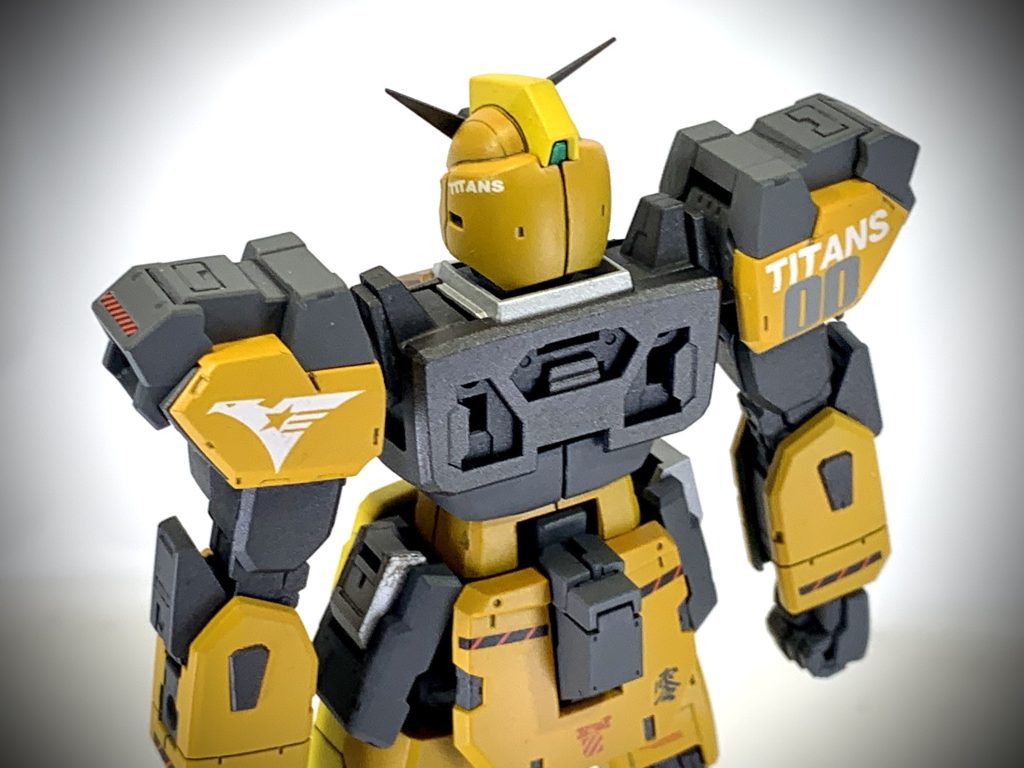 素材であるRGのポテンシャルに助けられてますランドセル、というかバックパック?を外してもメカデザインが破綻しませんね