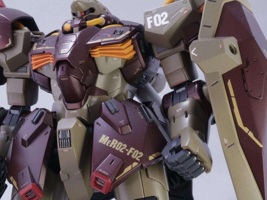 PLAISM FACTORYのPFメカモールド.PFフレームを使用してディテール追加