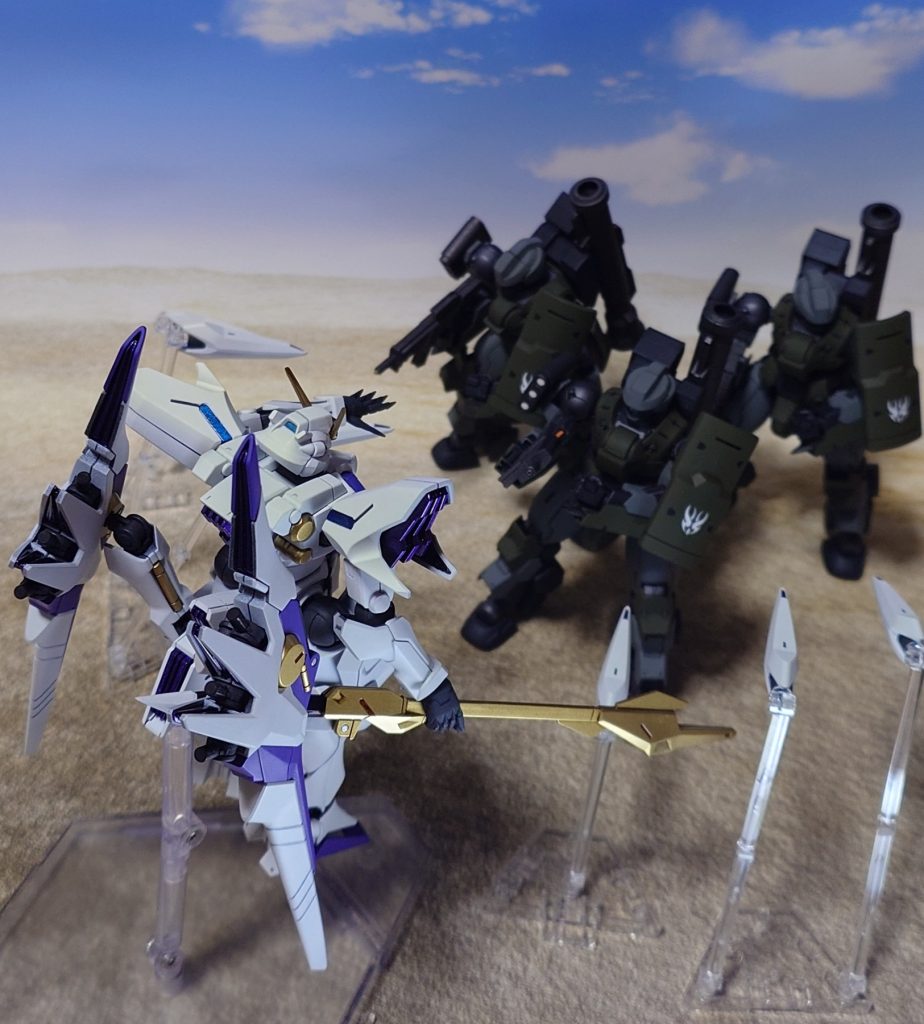 ガンビット“リンコウ”で取り囲む。