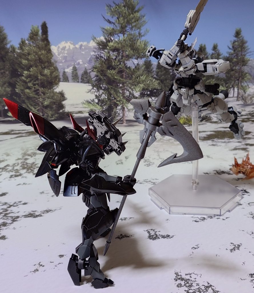 大剣によって砕かれたアンカー、だが闘志は折れていない!