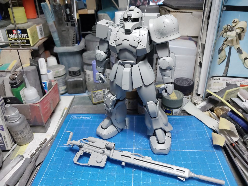 1/100 MS-05L ザクⅠ スナイパータイプ–7枚目/制作者：@dagored00