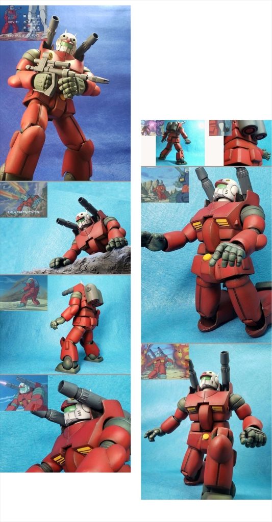 【解説編】フル可動1/100旧キット  ガンキャノン ＜アニメ劇中徹底再現版＞–3枚目/制作者：HITOHITO